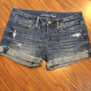 American Eagle jean shorts